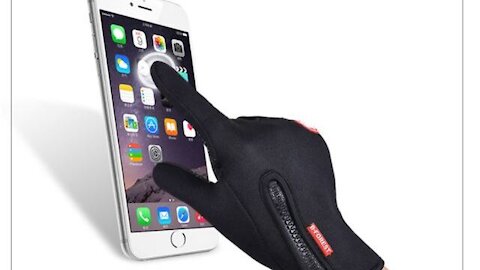Windproof Waterproof Winter Warm Gloves Unisex