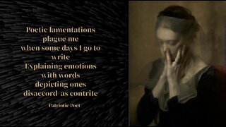 The Poets Lament