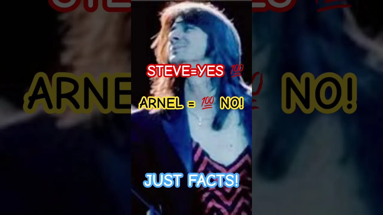 STEVE 💯/ ARNEL NO WAY! #shorts #steveperry #arnel #journey
