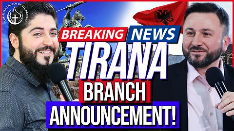 NEW BRANCH ANNOUNCEMENT! 🎉 PRESENTING CCOAN - TIRANA!!!