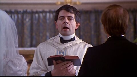 Mr. Bean As a Nervous trainee Priest