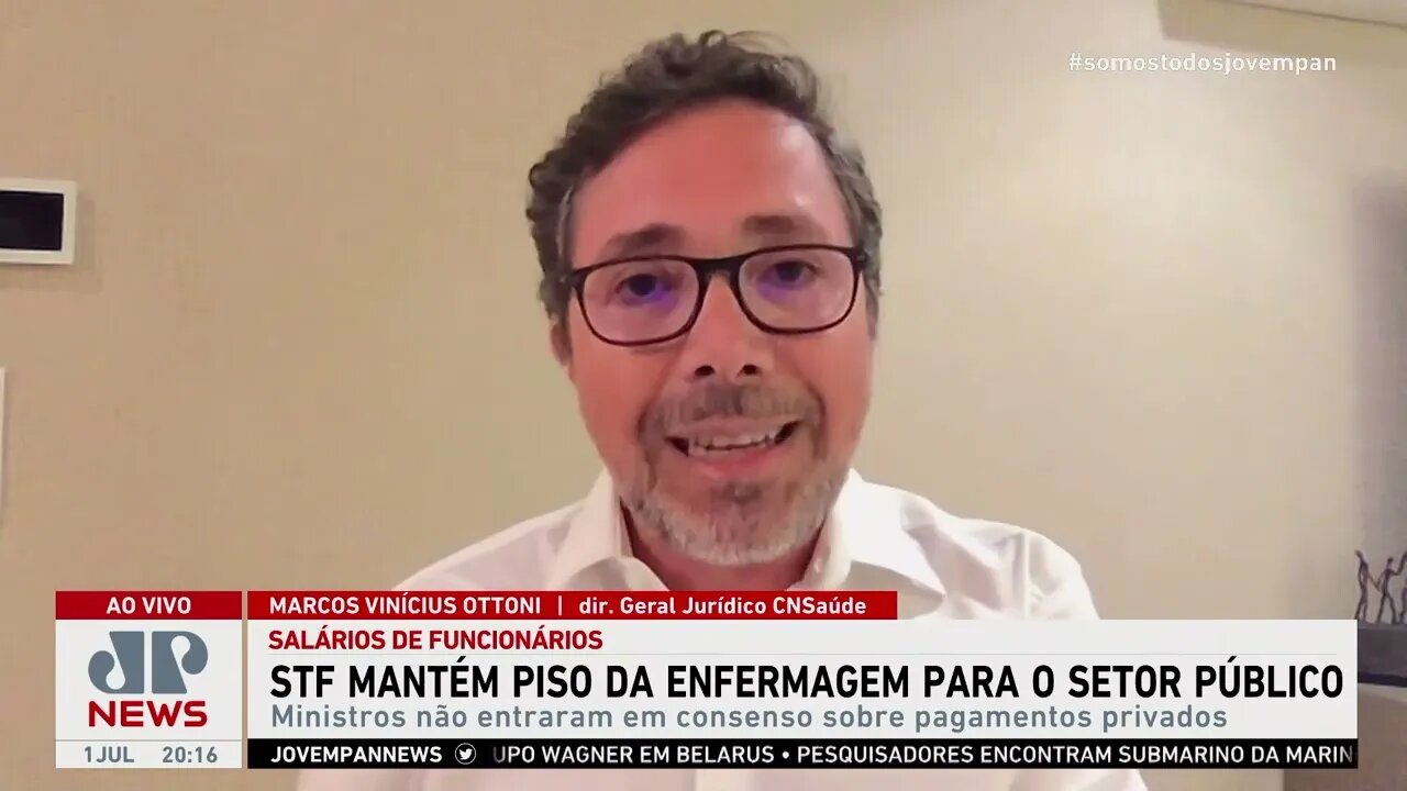 STF mantém piso da enfermagem para o setor público; Marcos Ottoni explica