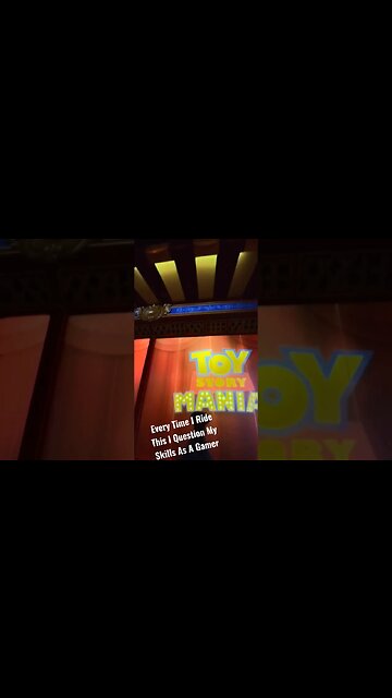 Toy Story Midway Mania | Every Time I Ride This I Truly Question My Gaming Skills.