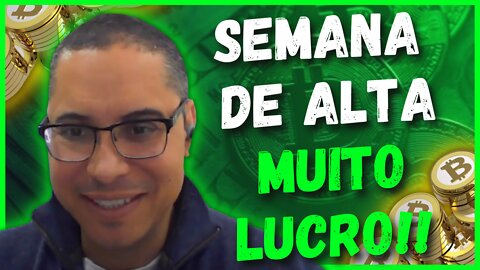 SEMANA DE ALTA! - ANÁLISE DAS CRIPTOS (GMT, APE, AVAX, DYDX, ALICE, SOL, ETC, ETH, CRO, BNB) LUCRO!