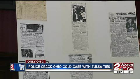 Police crack Ohio cold case with Tulsa ties