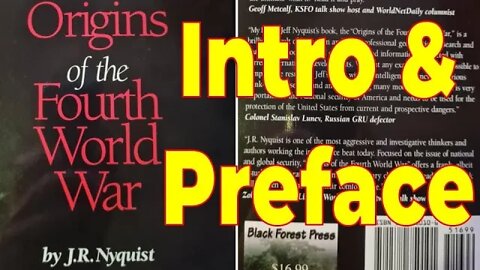The Origins of the Fourth World War – J.R. Nyquist – Introduction & Author's Preface