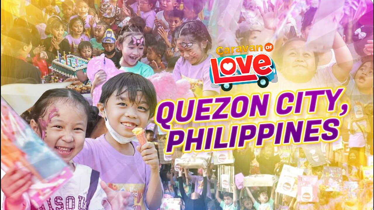 KIDS TREATED TO YEARLY CELEBRATION OF ACQ INTERNATIONAL CHILDREN'S DAY IN MANILA | CARAVAN OF LOVE