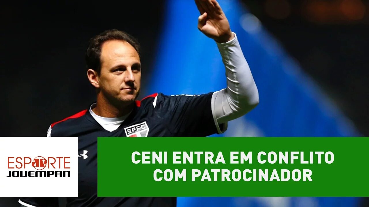 Ceni entra em conflito com patrocinador e ouve: "está errado"