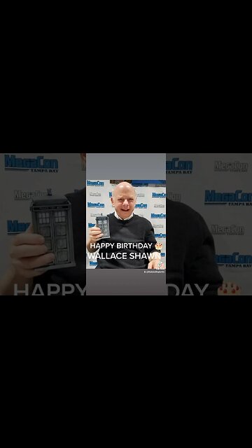🎂 #TARDIS 🎂 #HAPPYBIRTHDAY #WALLACESHAWN #INCONCEIVABLE #THEPRINCESSBRIDE #SUBSCRIBE #SHORTS