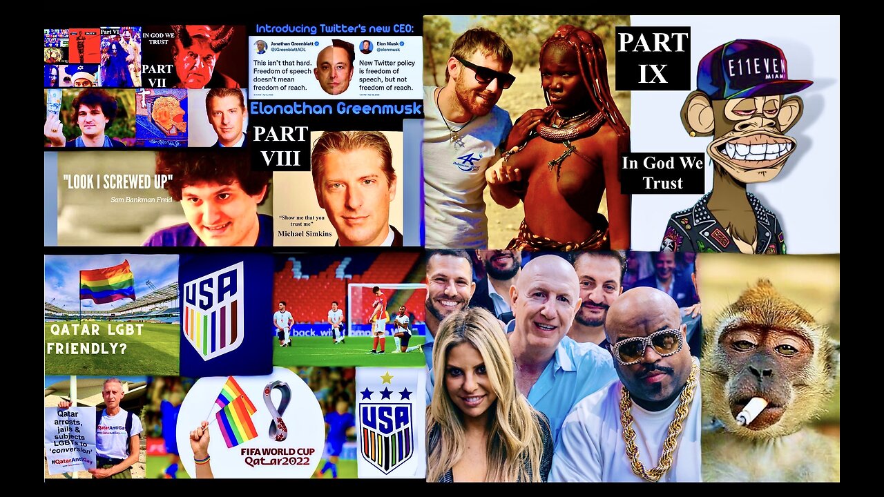 Kanye West Tucker Carlson World Cup Victor Hugo Expose ADL FTX Sam Bankman Fried Michael Simkins PT9