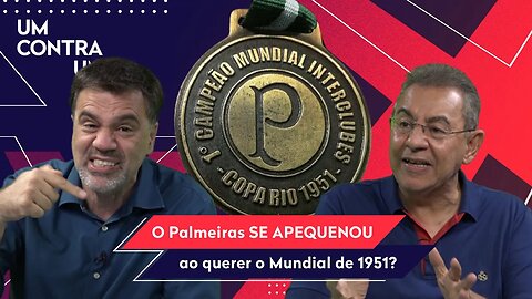 O Palmeiras SE APEQUENOU ao querer o Mundial de 51? Mauro e Flavio DIVERGEM!