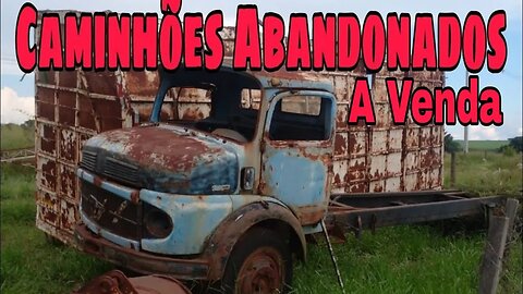 Caminhões Abandonados Repousando Brasil à Venda 📉 Oliveira Isaias