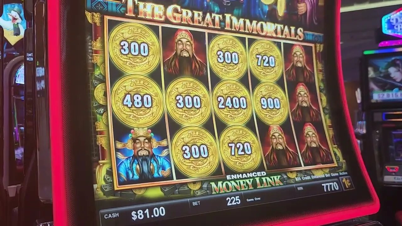 Money Link / The Great Immortals / River Spirit Casino