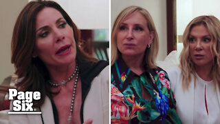 Sonja Morgan gives cold shoulder to Ramona Singer, Luann de Lesseps