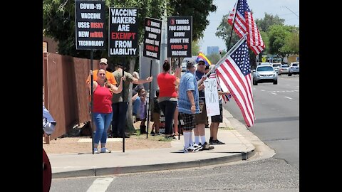 Jill Biden NOT Welcome At Arizona Vaccine Site