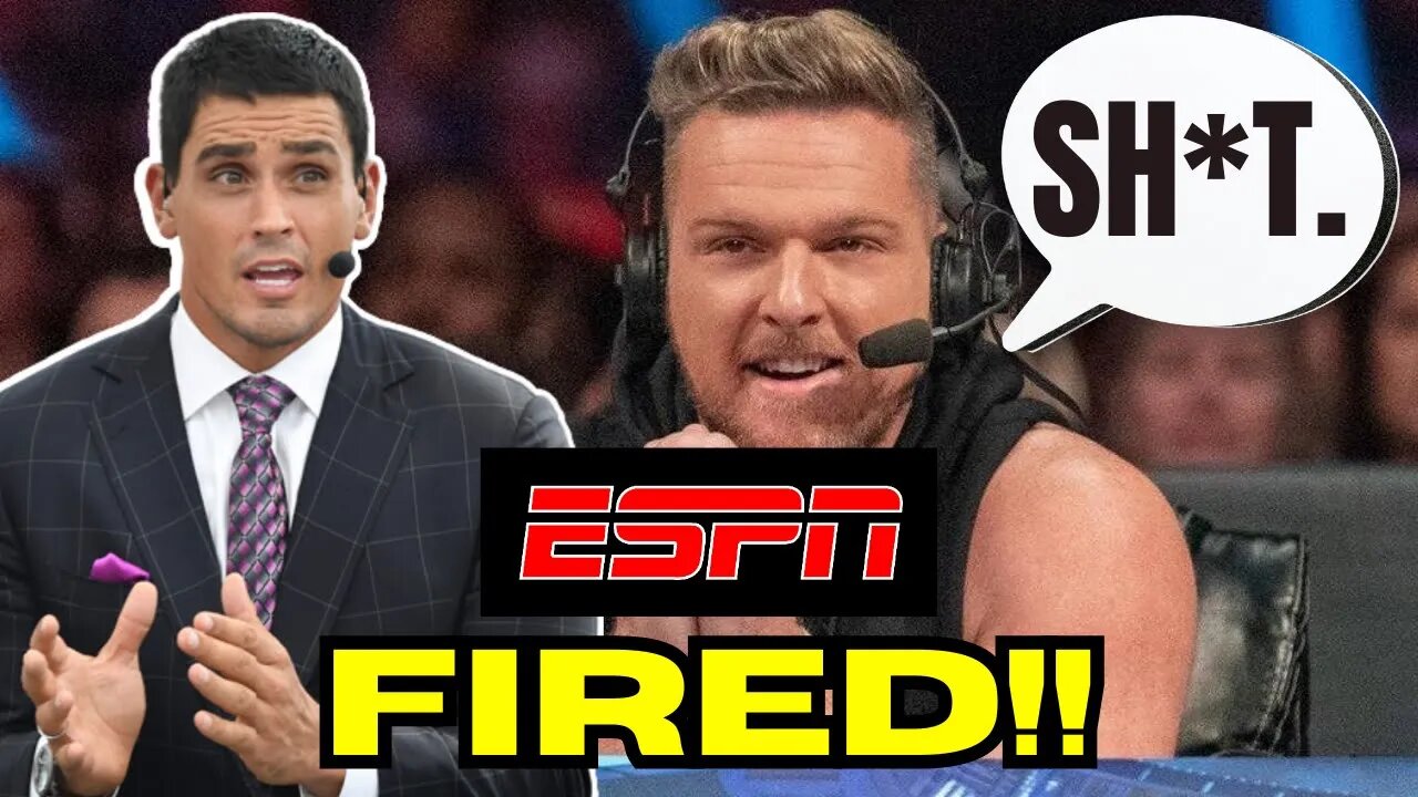 ESPN FIRES DAVID POLLACK! Pat McAfee ISSUES STATEMENT on ESPN's RED WEDDING?! FOOTBALL FANS LIVID!