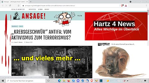 „Krebsgeschwür Antifa: Vom Aktivismus zum Terrorismus?, usw.!!!“ ...