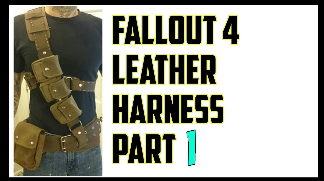 Fallout 4 Leather Chest Piece Harness Kit 01