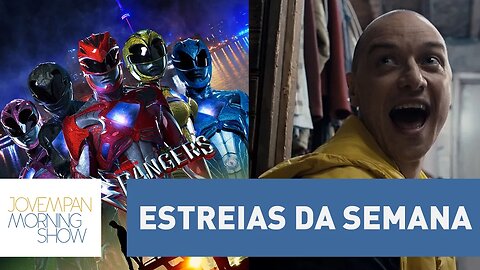 Power Rangers, Trainspotting 2, Fragmentado: as boas estreias da semana