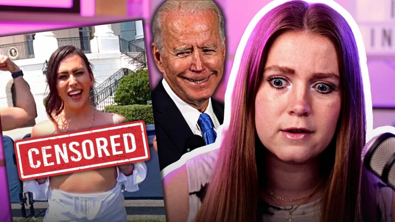 Joe Biden Hosted a TOPLESS PRIDE ACTIVIST at the White House
