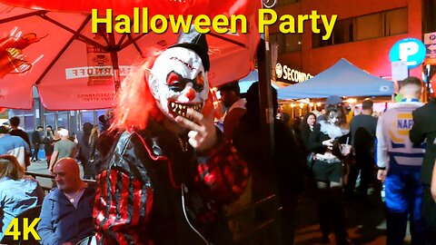 【4K】Halloween Party 🎃Toronto Canada 🇨🇦