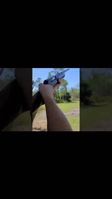 Smashing some clays with the Bull Prime!