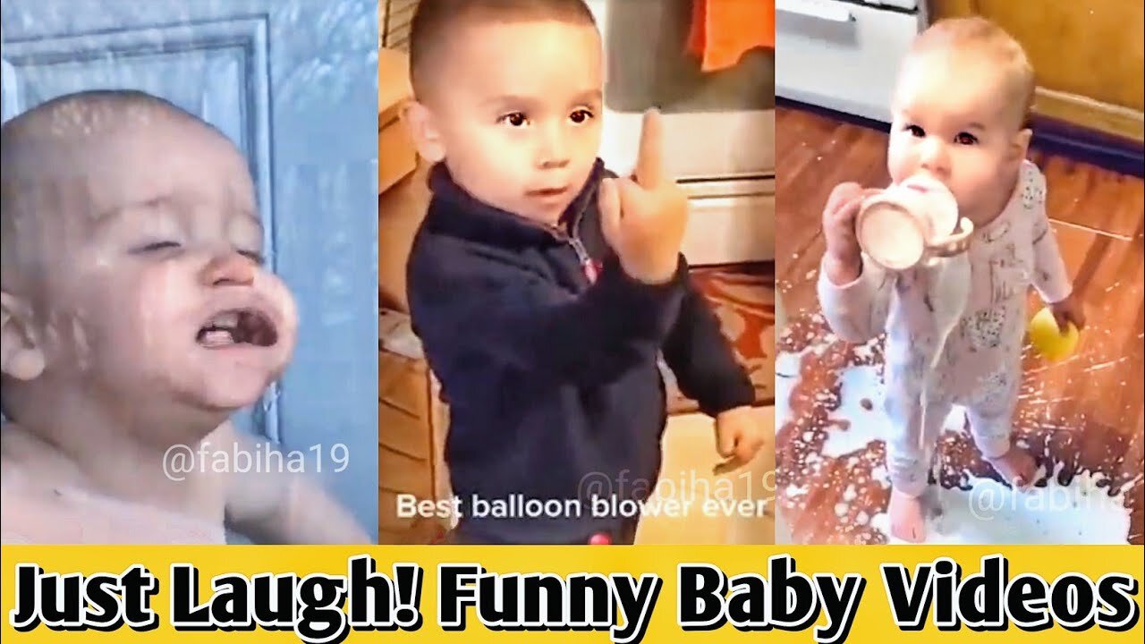 Cute Babies Funny Moments || Try Not To Laugh with These Funny Baby Videos