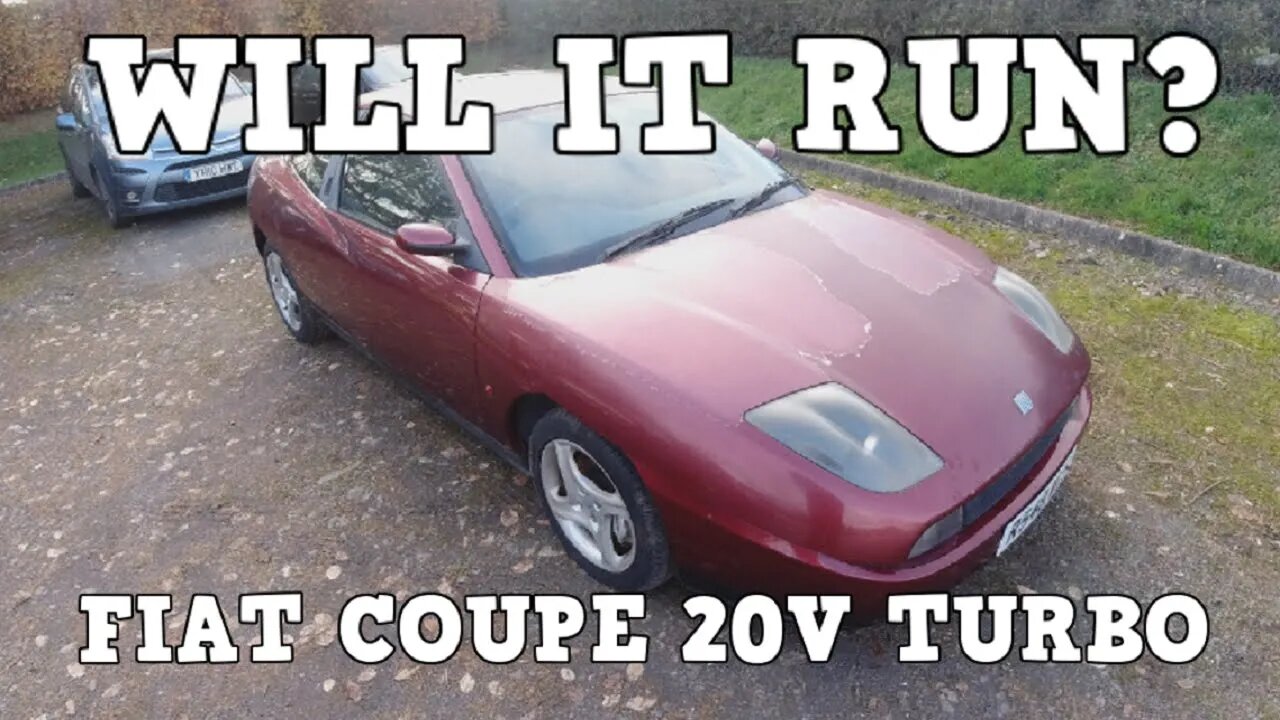 Abandoned Fiat Coupe 20V Turbo! Will it Run?
