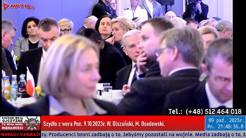 Wyszło szydło z wora - Olszański, Osadowski NPTV (09.10.2023)