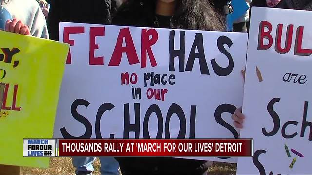 'March For Our Lives' Detroit