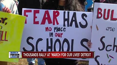 'March For Our Lives' Detroit