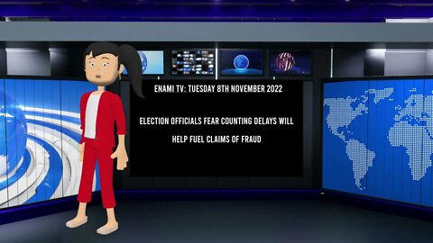 US MIDTERM ELECTIONS: Election officials fear counting delays will fuel claims of fraud