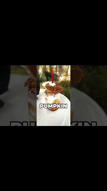 That Pumpkin Spice Shake 🎃👀🥤 #shorts