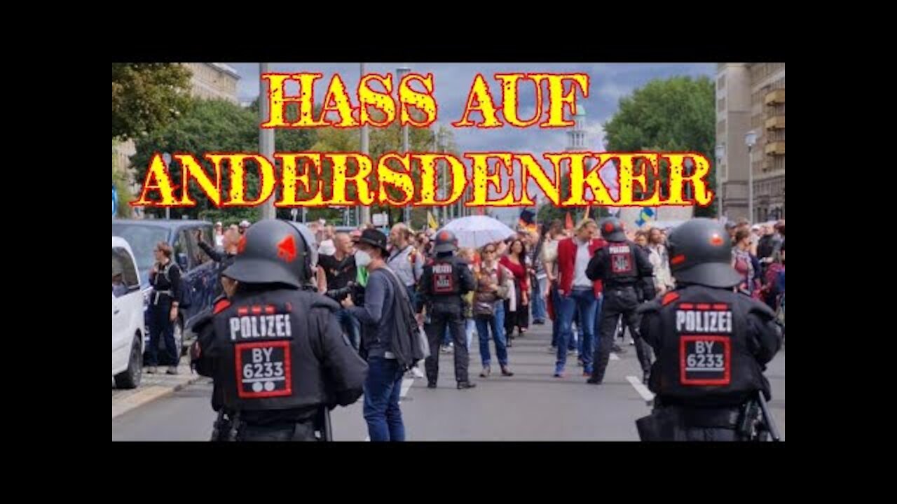 Schlagende Argumente: Ein Anwohner schmiss am Rande der Demos einen Blumentopf nach meinem Kopf
