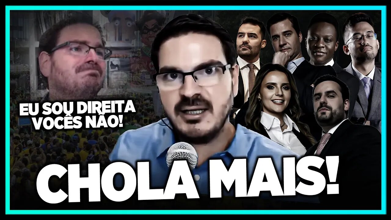 REACT: CONSTANTINO COM MEDO DO MBL!