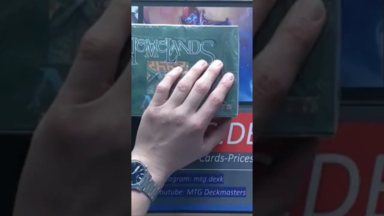 I Bought A Homelands Booster Box!