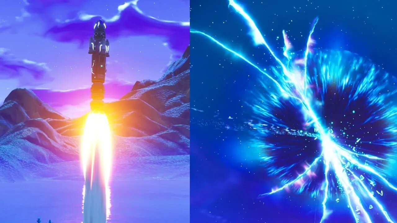 ROCKET LAUNCH IN FORTNITE..