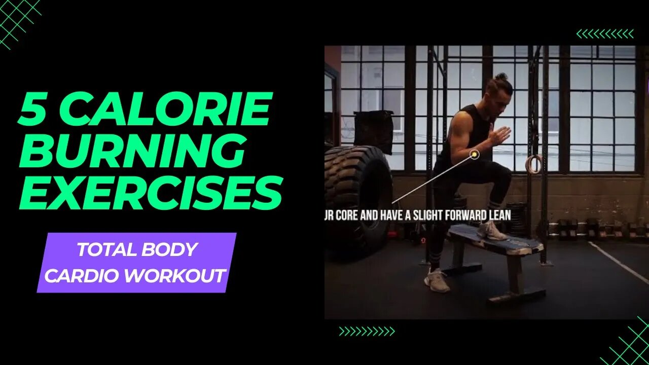 Total Body Cardio Workout (5 Calorie Burning Exercises)