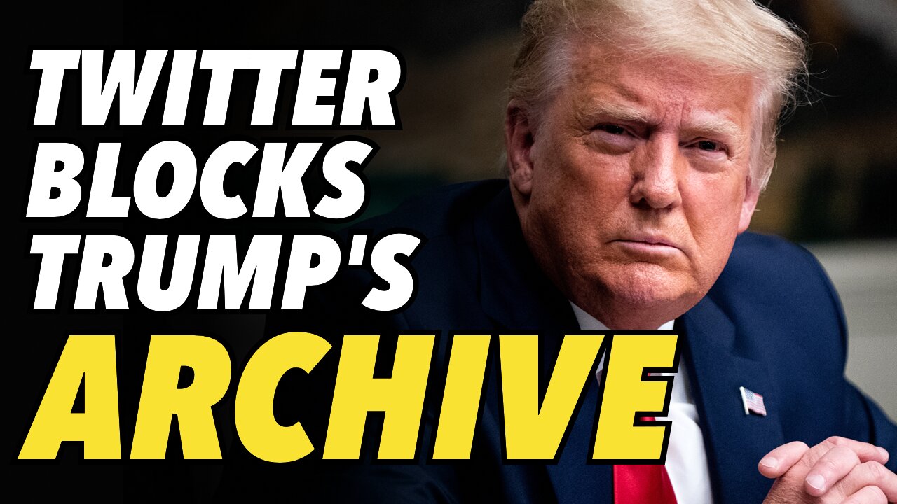 Twitter blocks archivers from access to Trump’s tweet history