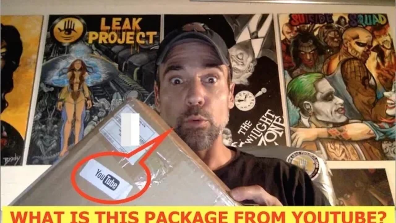 Unboxing Mystery Package from YouTube Live, What Is It?