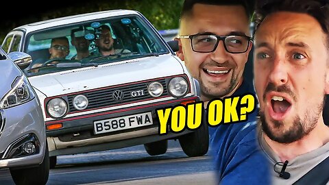 SCARIEST Experience Of His Life! @CarThrottle Golf GTI / Nürburgring