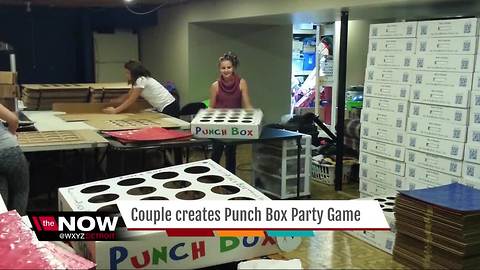 Mom's a Genius: Couple creates Punch Box Party Game