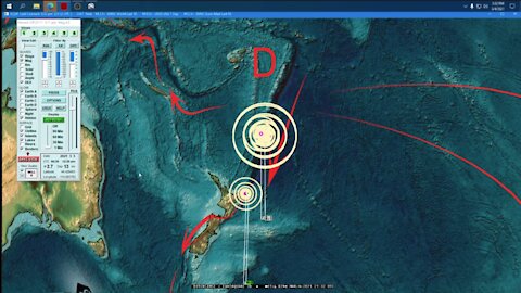 Dutchsinse: THREE Mega-quakes strikes North of New Zealand M8.1 , M7.4 & M7.3