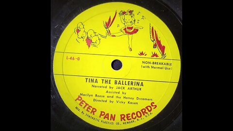 Jack Arthur, Marilyn Reese, The Honeydreamers – Tina the Ballerina