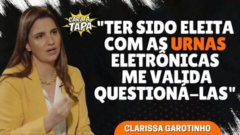 URNAS DEVEM SER QUESTIONADAS SEGUNDO CLARISSA GAROTINHO