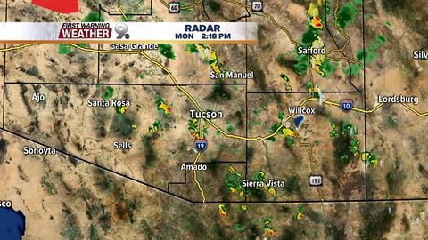 Chief Meteorologist Erin Christiansen's KGUN 9 Forecast Monday, July 24, 2017