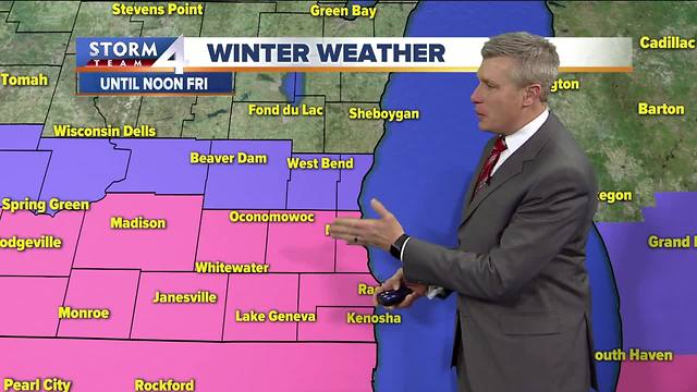 Winter Storm Warning in effect Friday