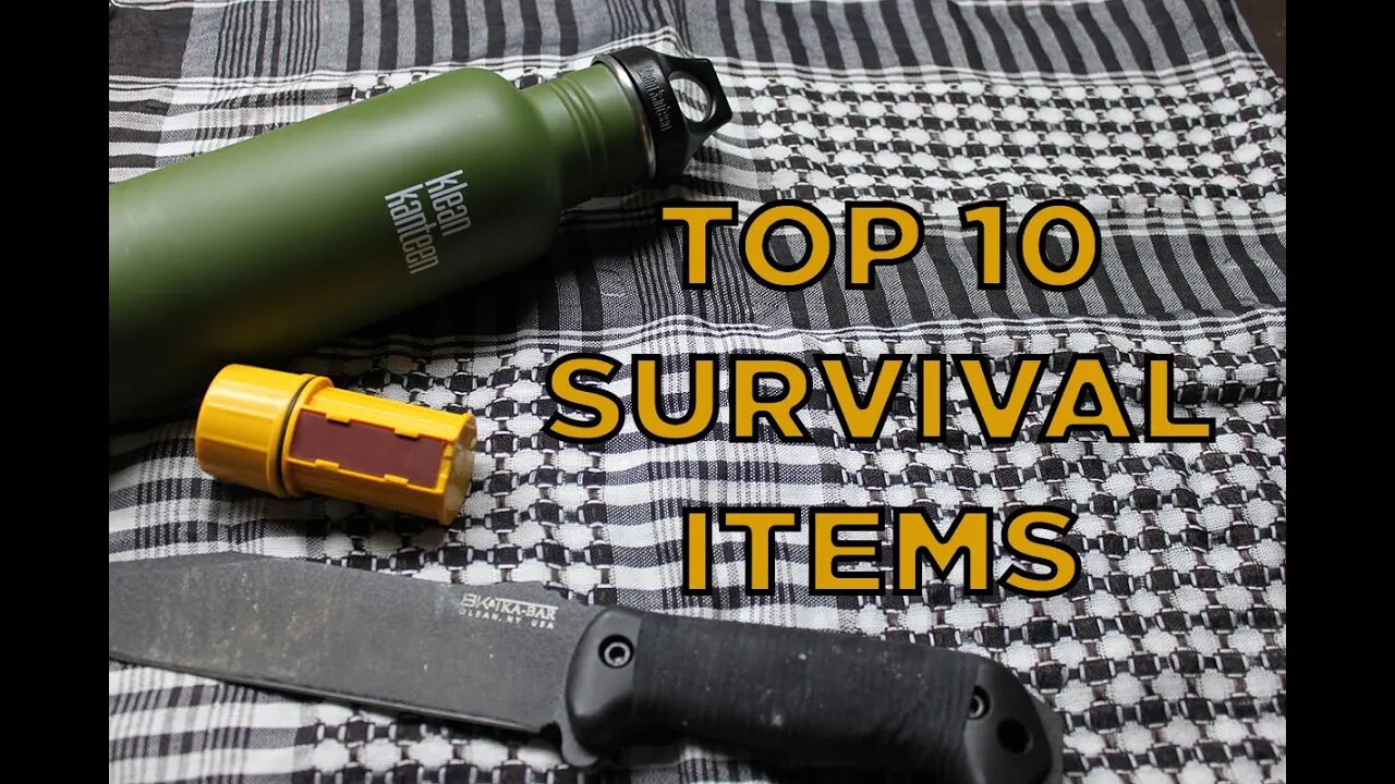 Top 10 items for your Bug out bag / Every day carry bag