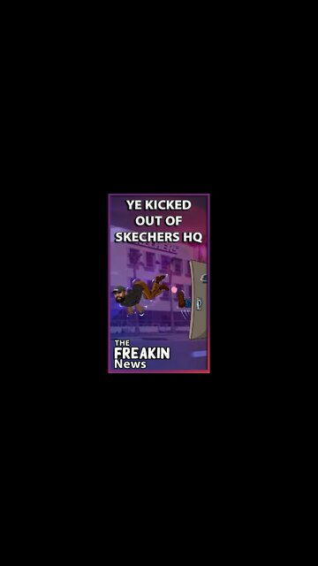 Kanye West Escorted From Skechers Headquarters After Ye Showed Up Uninvited #shorts