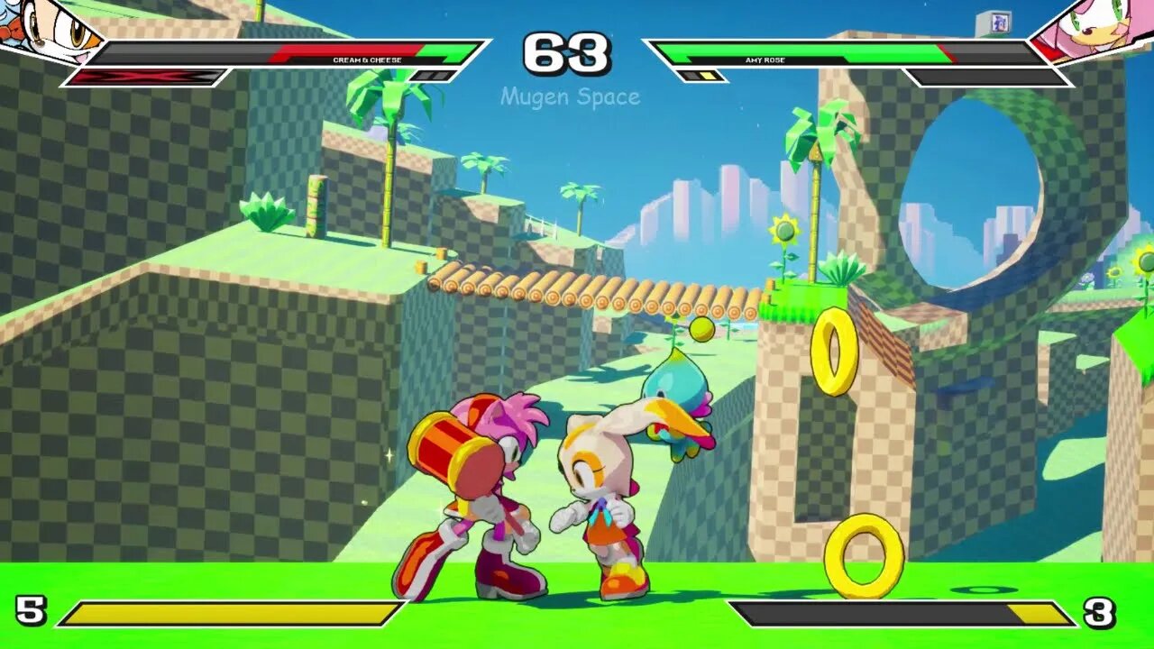 Cream VS Amy Rose I Sonic Smackdown